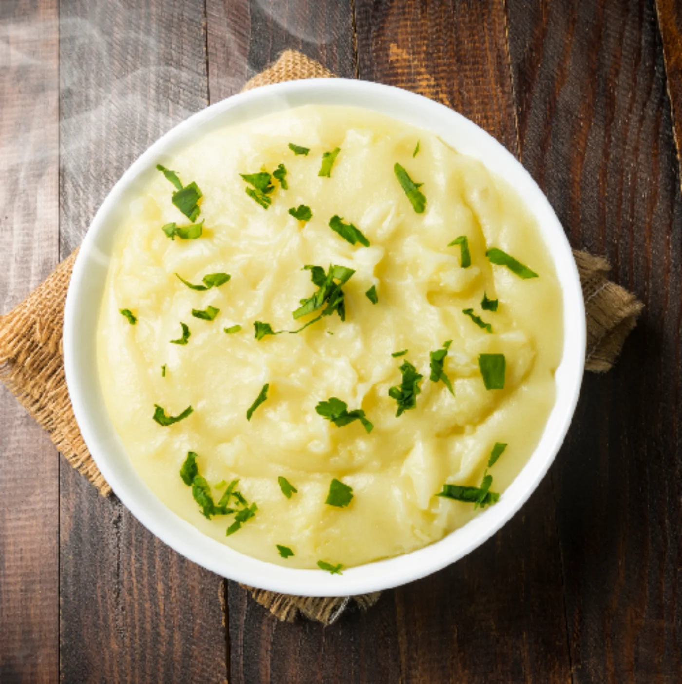 Puré de papa Tazón con puré de papa